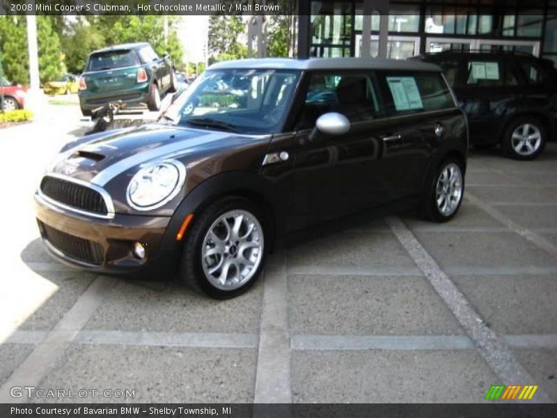 Hot Chocolate Metallic / Malt Brown 2008 Mini Cooper S Clubman