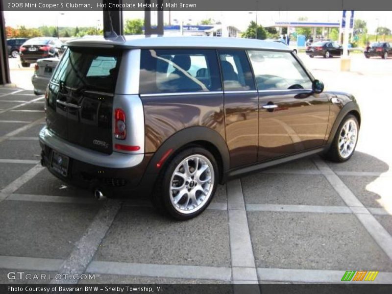 Hot Chocolate Metallic / Malt Brown 2008 Mini Cooper S Clubman