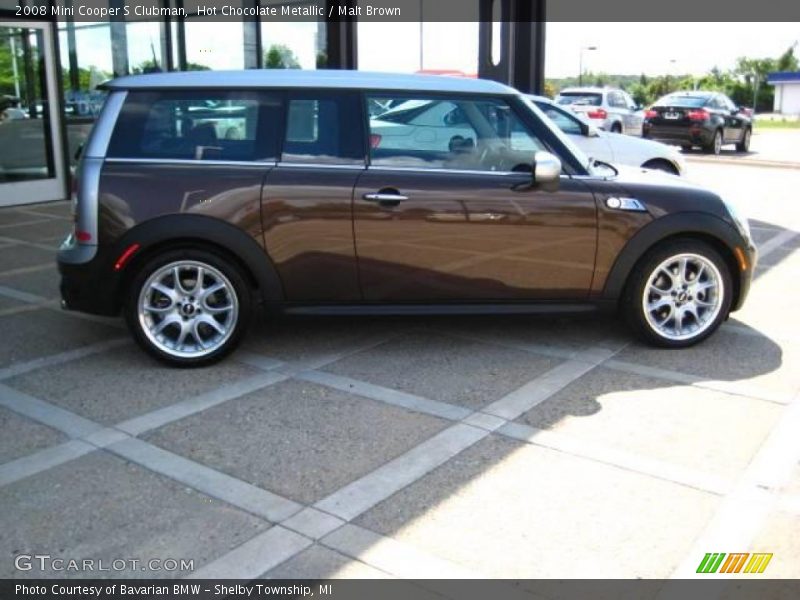 Hot Chocolate Metallic / Malt Brown 2008 Mini Cooper S Clubman
