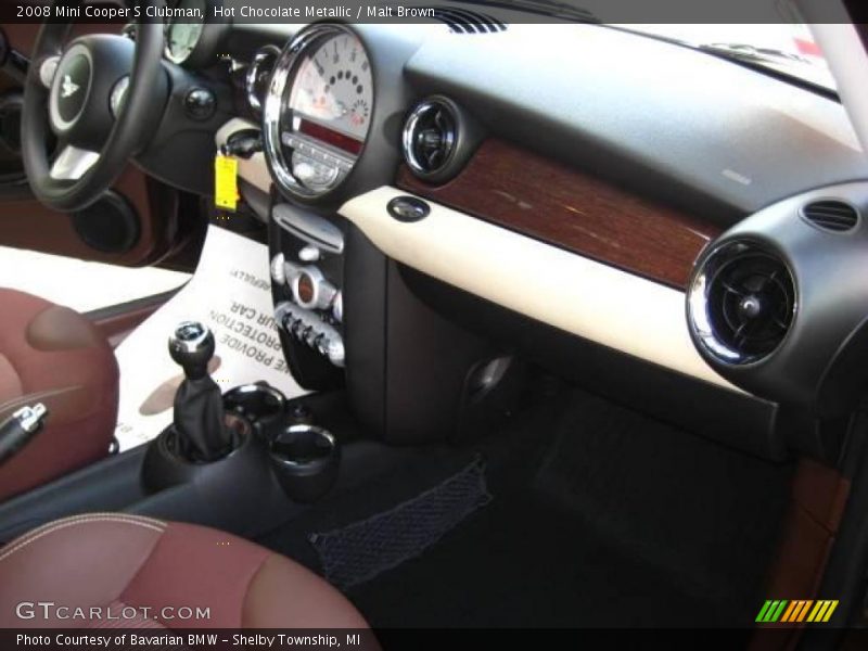 Hot Chocolate Metallic / Malt Brown 2008 Mini Cooper S Clubman