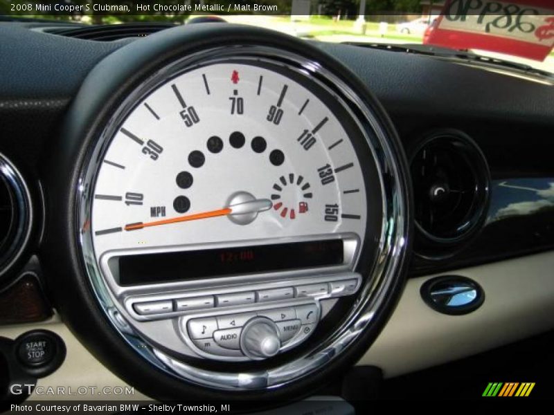 Hot Chocolate Metallic / Malt Brown 2008 Mini Cooper S Clubman
