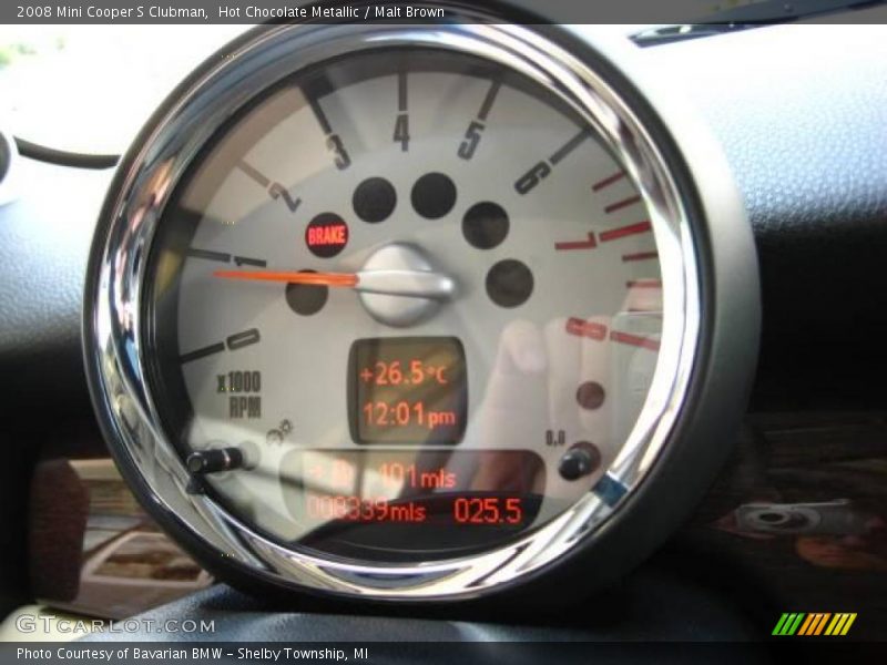 Hot Chocolate Metallic / Malt Brown 2008 Mini Cooper S Clubman
