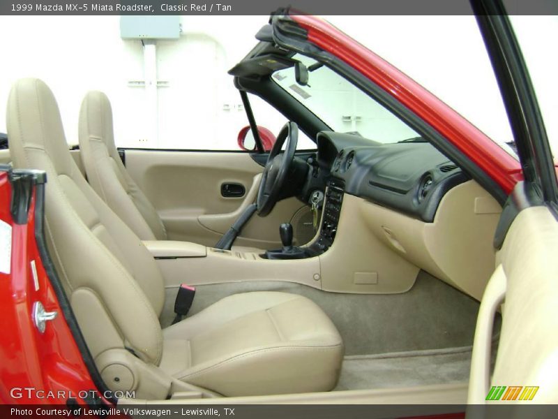 Classic Red / Tan 1999 Mazda MX-5 Miata Roadster