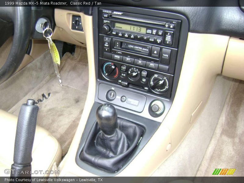 Classic Red / Tan 1999 Mazda MX-5 Miata Roadster