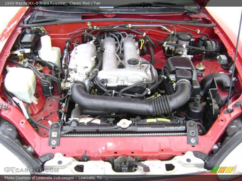 Classic Red / Tan 1999 Mazda MX-5 Miata Roadster