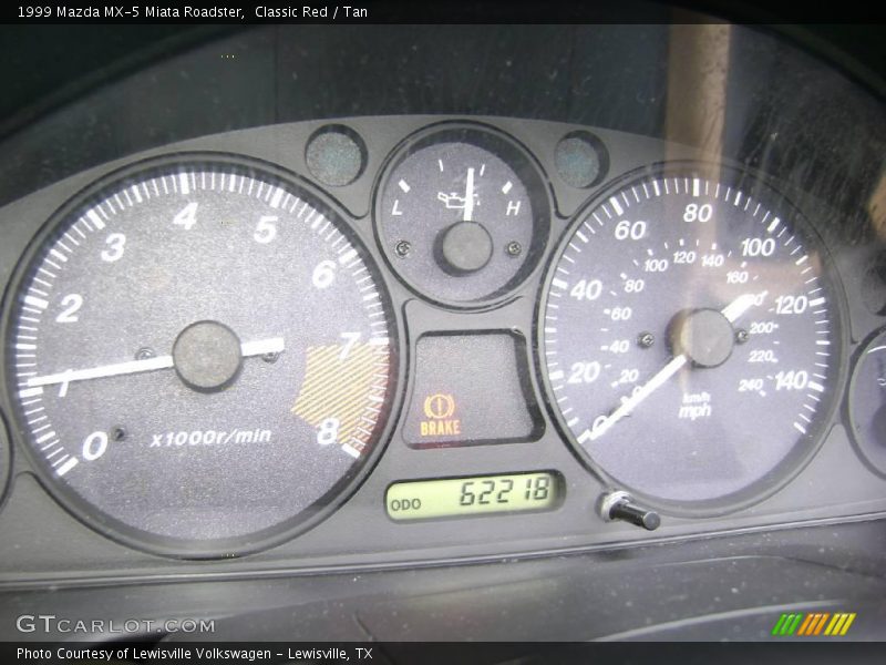 Classic Red / Tan 1999 Mazda MX-5 Miata Roadster