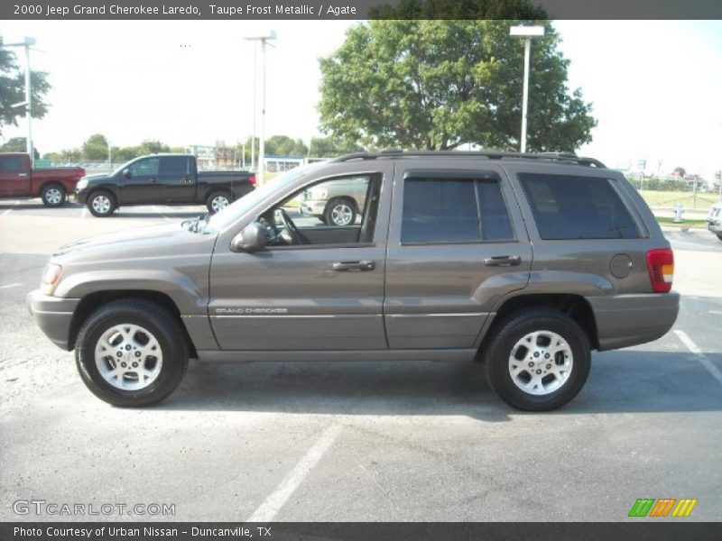 Taupe Frost Metallic / Agate 2000 Jeep Grand Cherokee Laredo