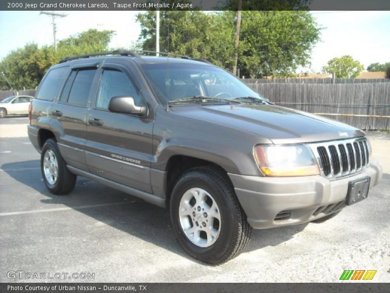 Taupe Frost Metallic / Agate 2000 Jeep Grand Cherokee Laredo