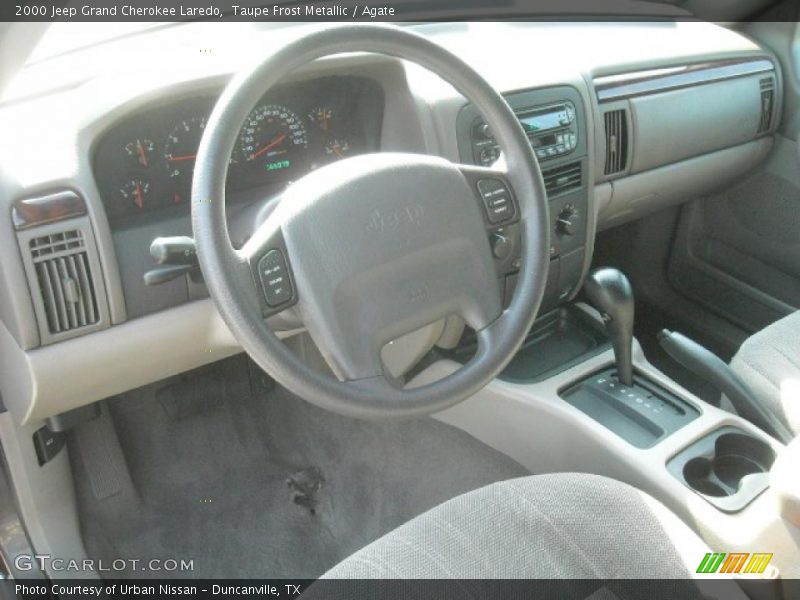 Taupe Frost Metallic / Agate 2000 Jeep Grand Cherokee Laredo