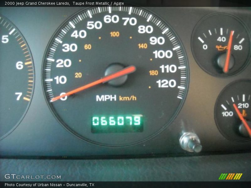 Taupe Frost Metallic / Agate 2000 Jeep Grand Cherokee Laredo