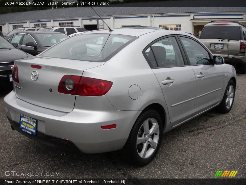 Sunlight Silver Mica / Black 2004 Mazda MAZDA3 i Sedan