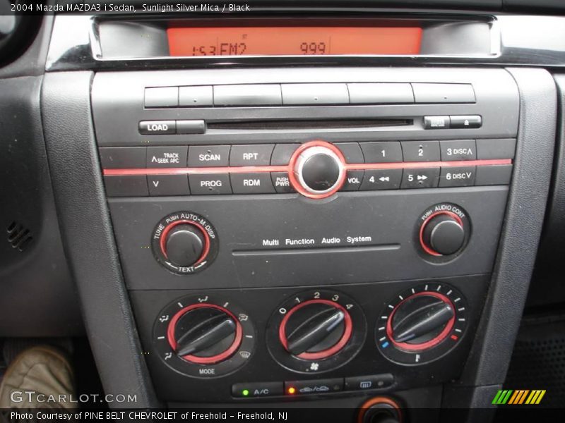 Sunlight Silver Mica / Black 2004 Mazda MAZDA3 i Sedan