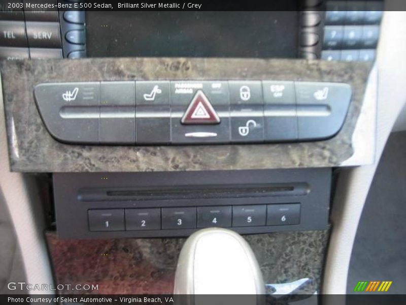 Brilliant Silver Metallic / Grey 2003 Mercedes-Benz E 500 Sedan