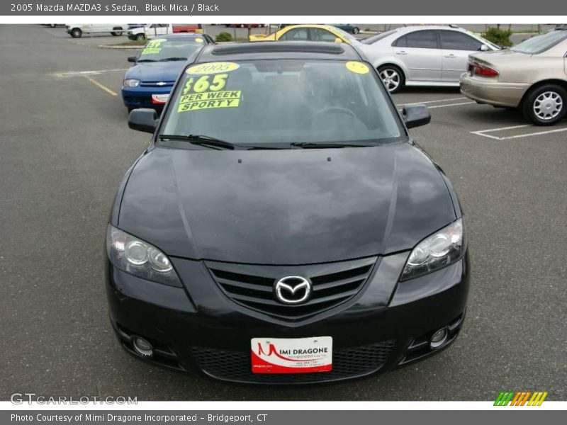 Black Mica / Black 2005 Mazda MAZDA3 s Sedan