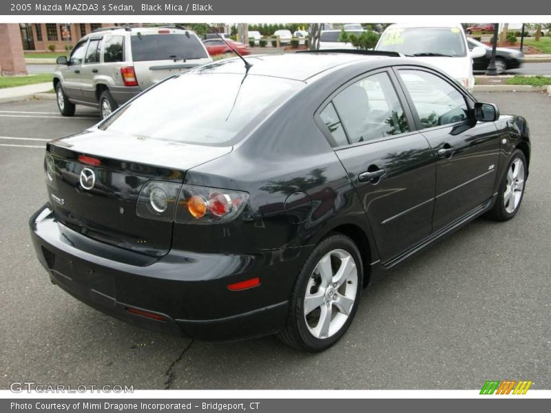 Black Mica / Black 2005 Mazda MAZDA3 s Sedan