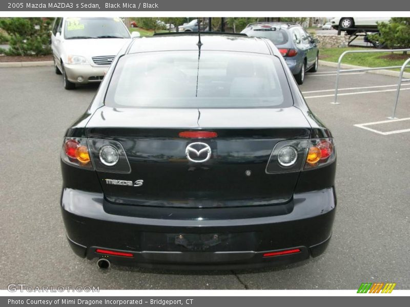 Black Mica / Black 2005 Mazda MAZDA3 s Sedan