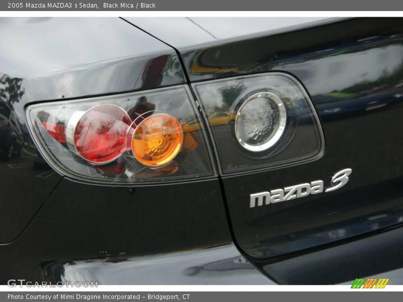 Black Mica / Black 2005 Mazda MAZDA3 s Sedan