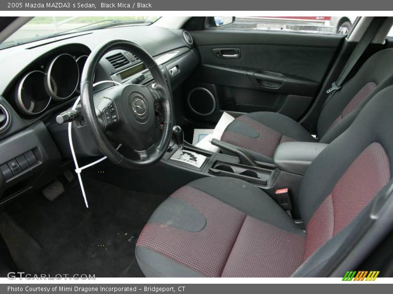 Black Mica / Black 2005 Mazda MAZDA3 s Sedan