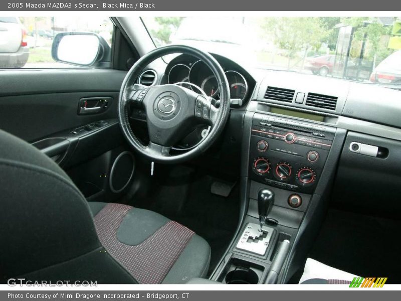 Black Mica / Black 2005 Mazda MAZDA3 s Sedan