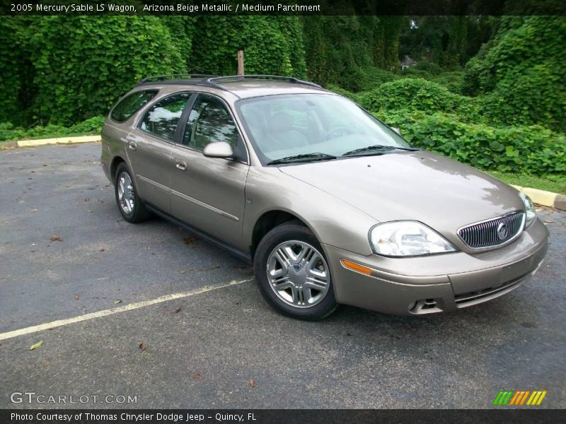 Arizona Beige Metallic / Medium Parchment 2005 Mercury Sable LS Wagon