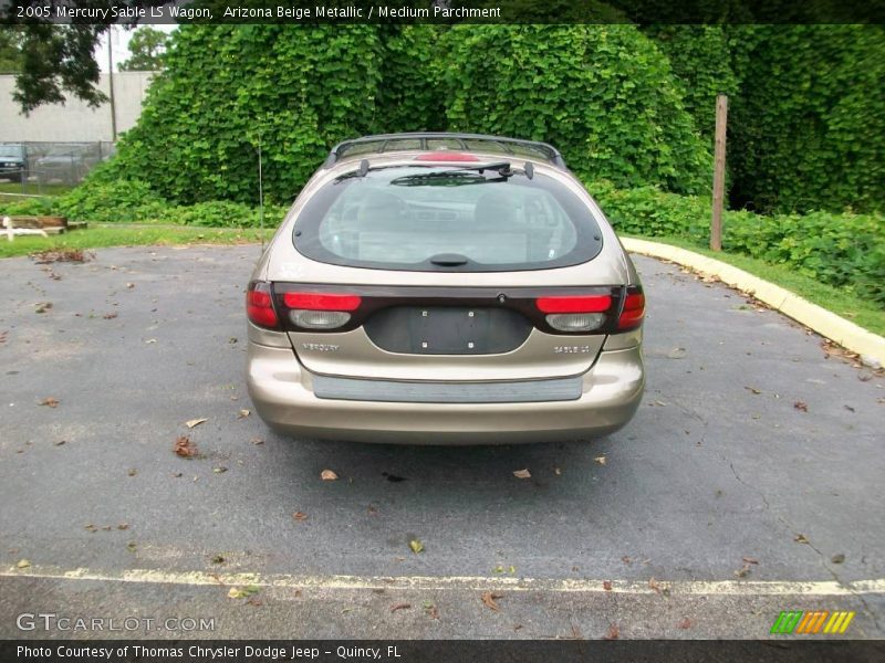 Arizona Beige Metallic / Medium Parchment 2005 Mercury Sable LS Wagon