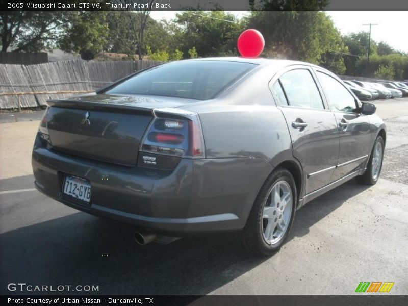 Titanium Pearl / Black 2005 Mitsubishi Galant GTS V6