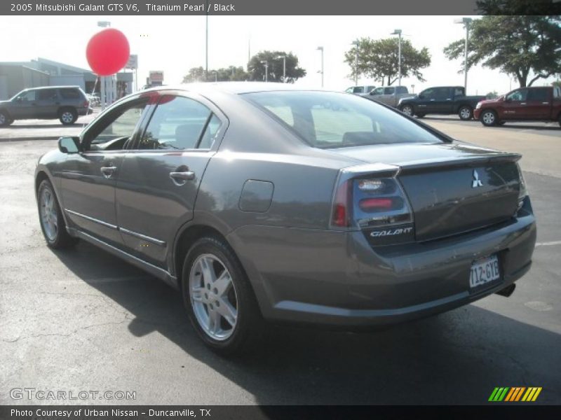 Titanium Pearl / Black 2005 Mitsubishi Galant GTS V6