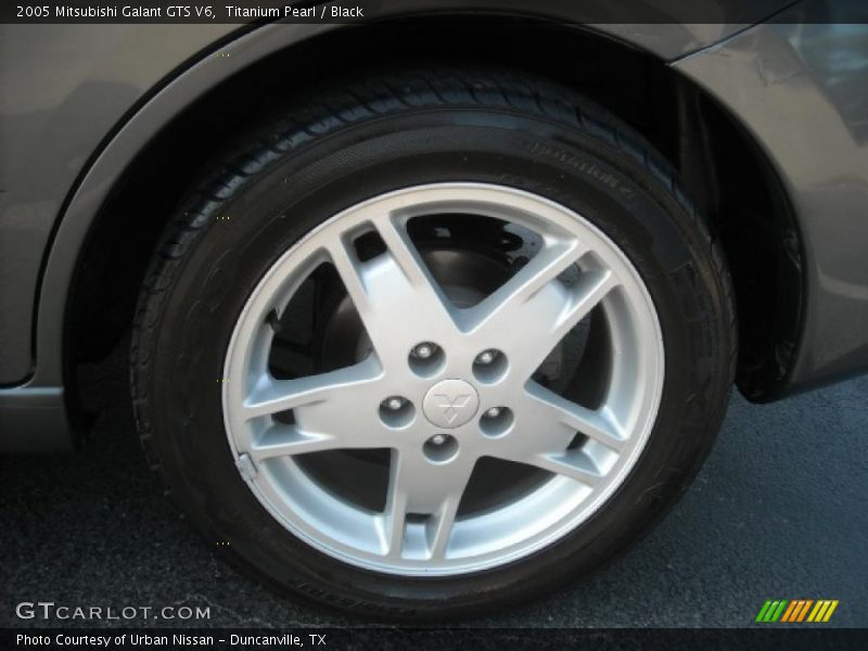 Titanium Pearl / Black 2005 Mitsubishi Galant GTS V6