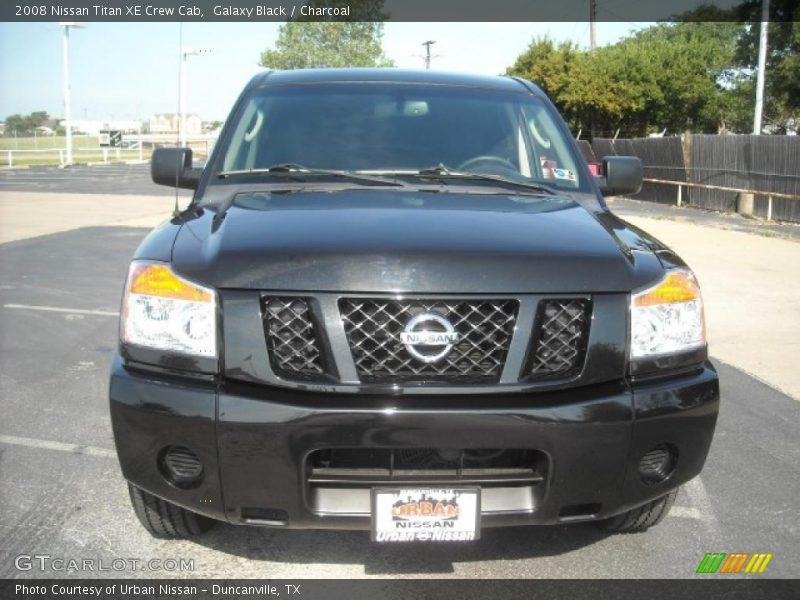 Galaxy Black / Charcoal 2008 Nissan Titan XE Crew Cab