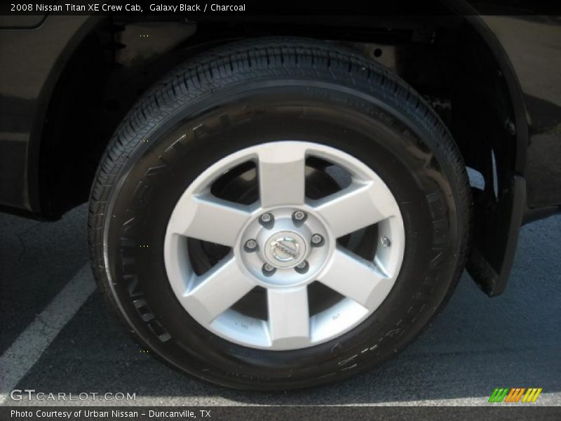 Galaxy Black / Charcoal 2008 Nissan Titan XE Crew Cab