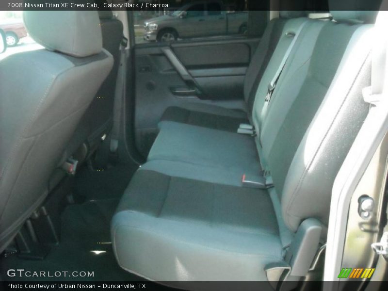 Galaxy Black / Charcoal 2008 Nissan Titan XE Crew Cab