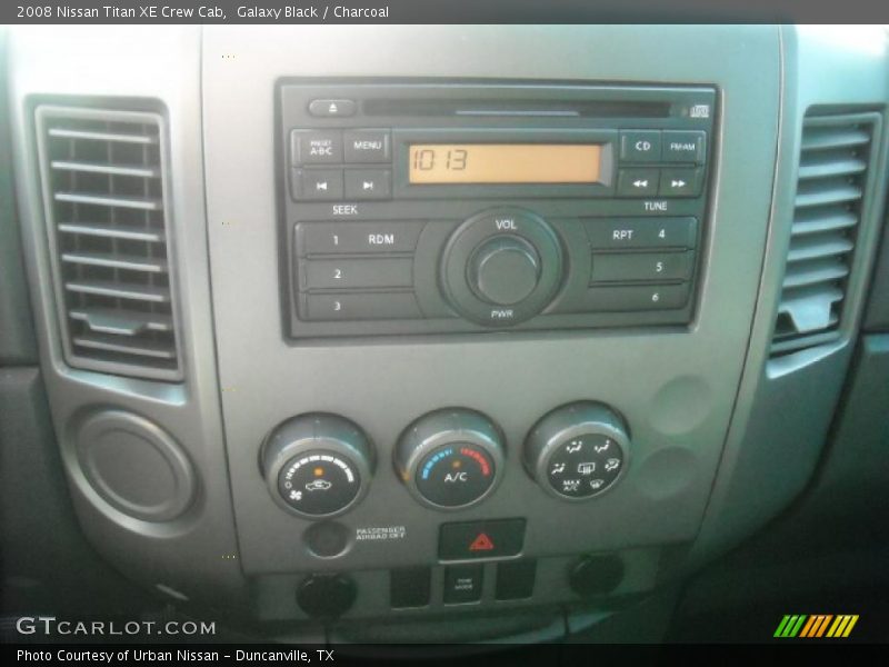 Galaxy Black / Charcoal 2008 Nissan Titan XE Crew Cab