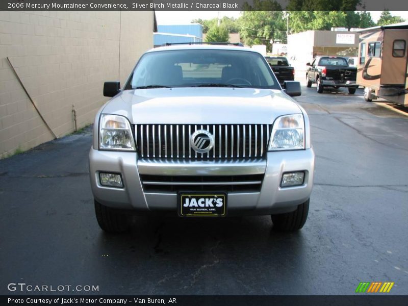 Silver Birch Metallic / Charcoal Black 2006 Mercury Mountaineer Convenience