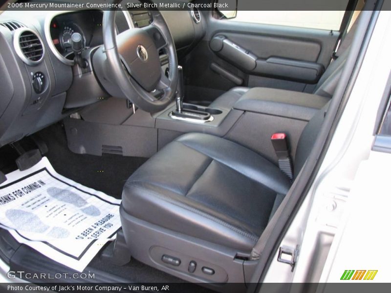 Silver Birch Metallic / Charcoal Black 2006 Mercury Mountaineer Convenience