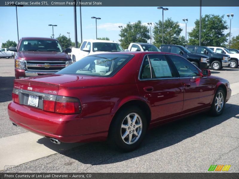 Crimson Pearl / Neutral Shale 1998 Cadillac Seville STS