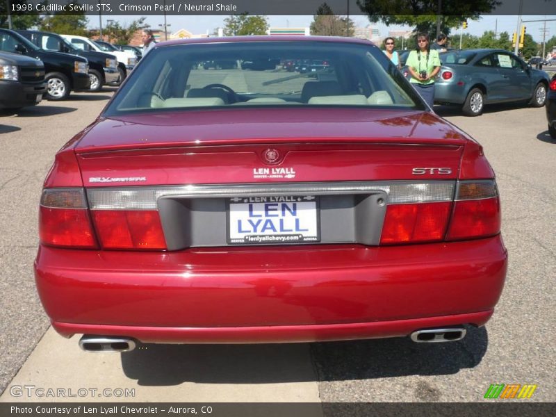 Crimson Pearl / Neutral Shale 1998 Cadillac Seville STS