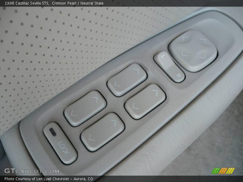 Crimson Pearl / Neutral Shale 1998 Cadillac Seville STS