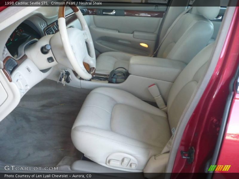 Crimson Pearl / Neutral Shale 1998 Cadillac Seville STS