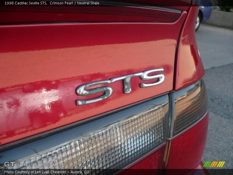 Crimson Pearl / Neutral Shale 1998 Cadillac Seville STS