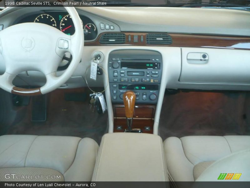 Crimson Pearl / Neutral Shale 1998 Cadillac Seville STS