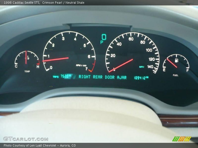 Crimson Pearl / Neutral Shale 1998 Cadillac Seville STS