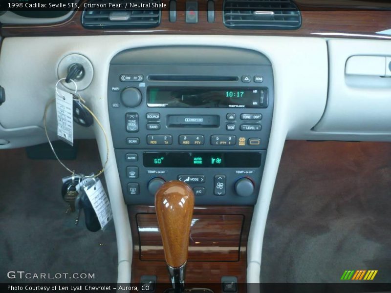 Crimson Pearl / Neutral Shale 1998 Cadillac Seville STS