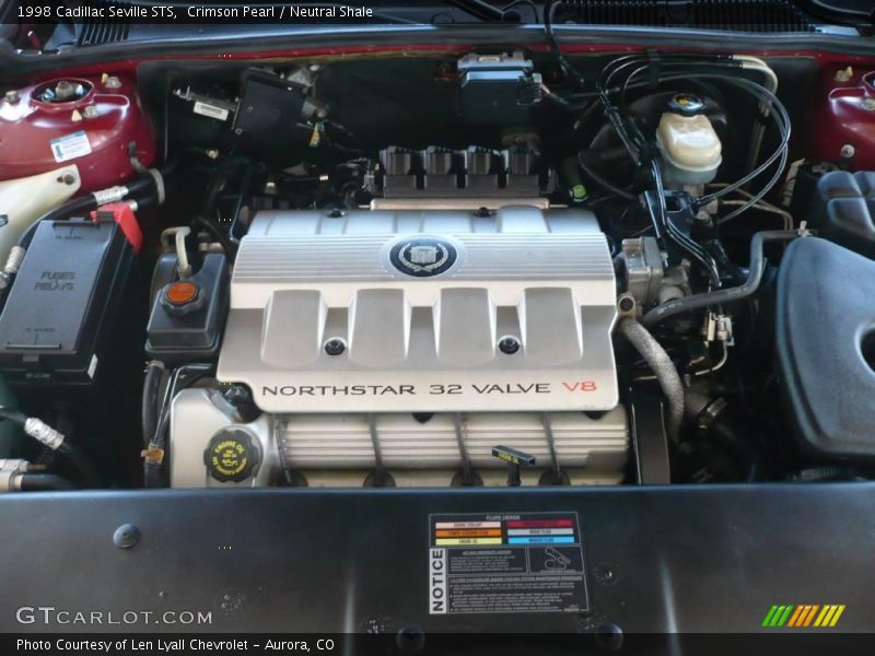 Crimson Pearl / Neutral Shale 1998 Cadillac Seville STS
