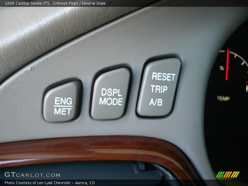 Crimson Pearl / Neutral Shale 1998 Cadillac Seville STS