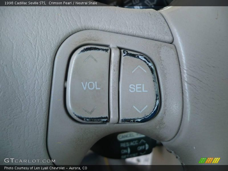 Crimson Pearl / Neutral Shale 1998 Cadillac Seville STS
