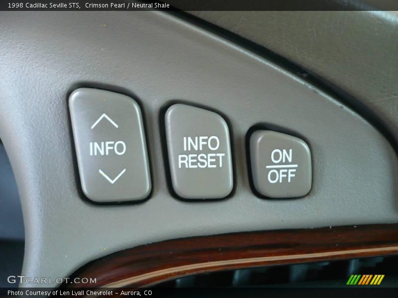 Crimson Pearl / Neutral Shale 1998 Cadillac Seville STS