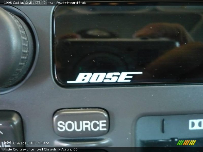 Crimson Pearl / Neutral Shale 1998 Cadillac Seville STS