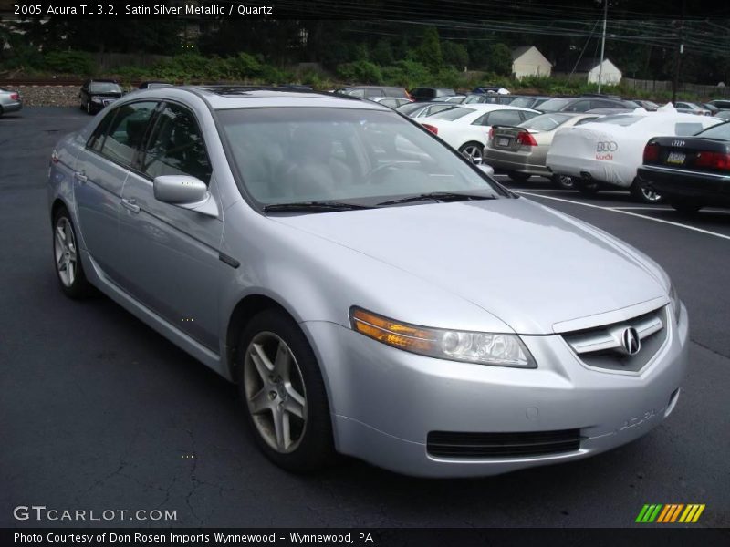 Satin Silver Metallic / Quartz 2005 Acura TL 3.2
