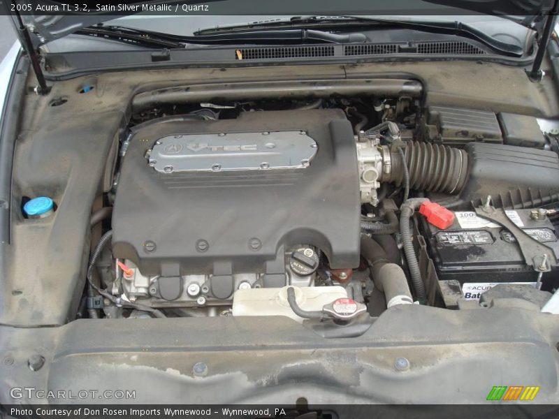Satin Silver Metallic / Quartz 2005 Acura TL 3.2