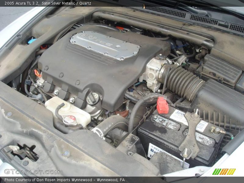 Satin Silver Metallic / Quartz 2005 Acura TL 3.2